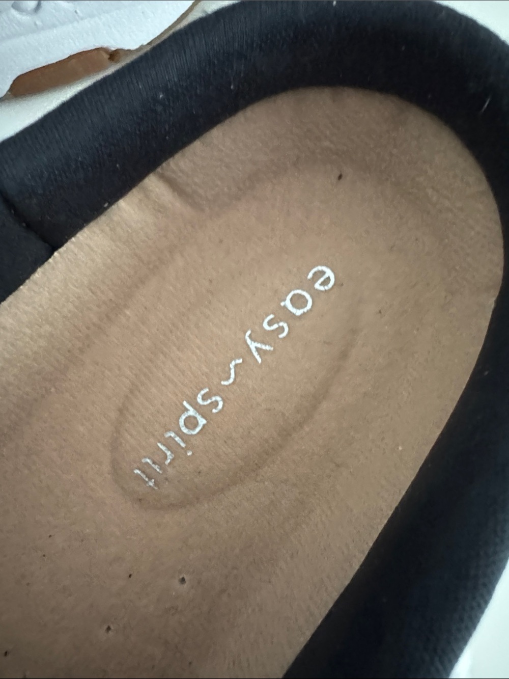 Easy Spirit Gray and Navy Slip-On Mules - Picture 5 of 6
